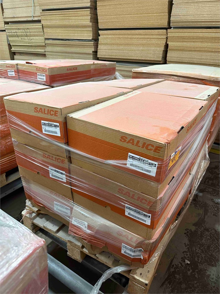 Pallet of Salice Side Profile H180 MM White 2 Sided