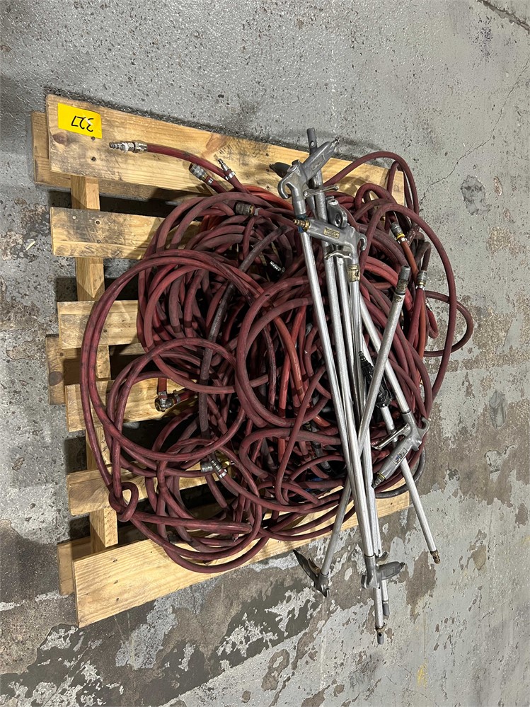 Lot of Hoses & Guns - as pictured