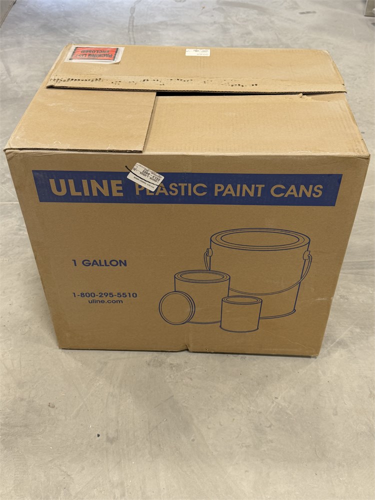 Uline Plastic Paint Cans