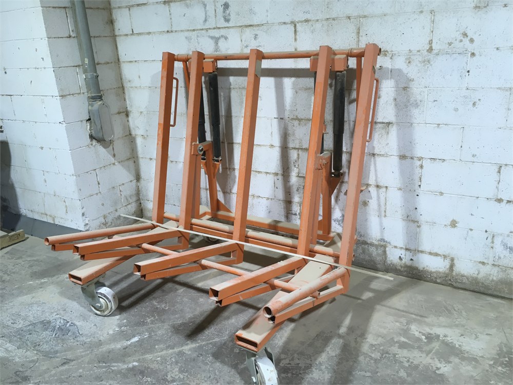 Orange Material Cart