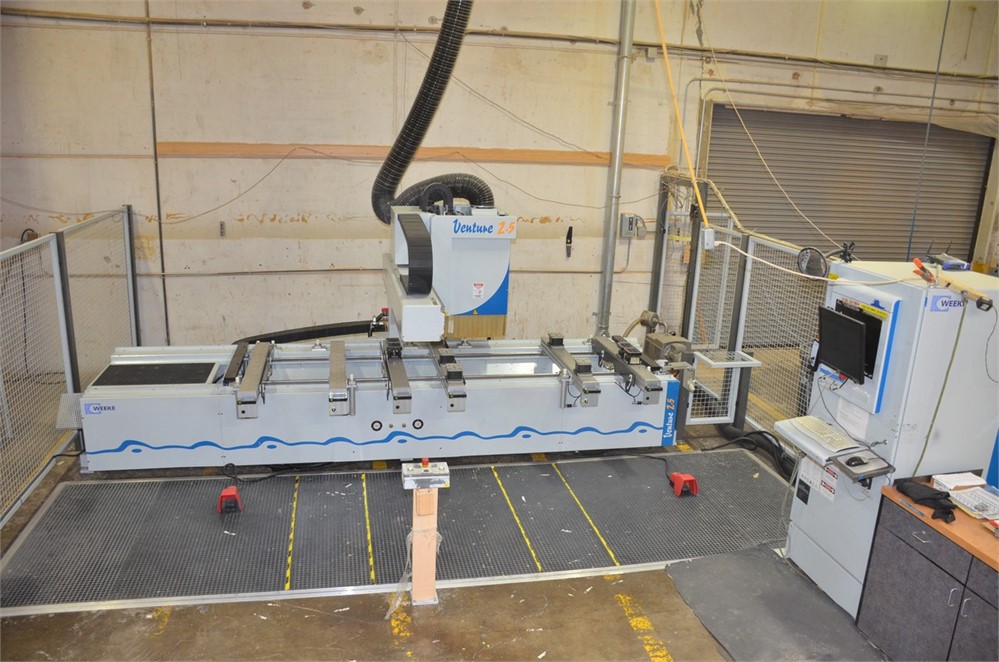 Weeke "BHC Venture 2.5" CNC Router w/ C-axis