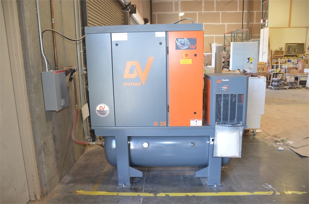 DV Systems "G25TD" Aircompressor/Dryer/Tank Combo (2015)