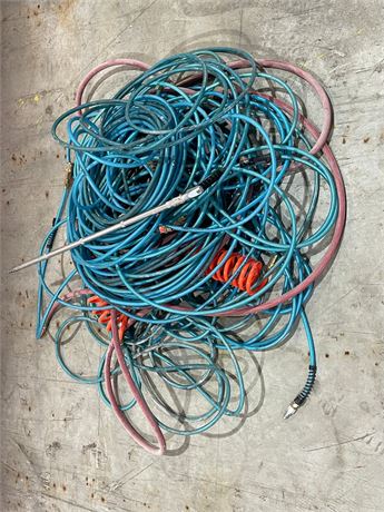 Lot of Air Hoses - as pictured