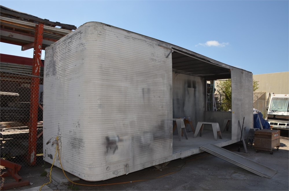 Trailer Body/Paint Booth - 29' x 8' x 9'