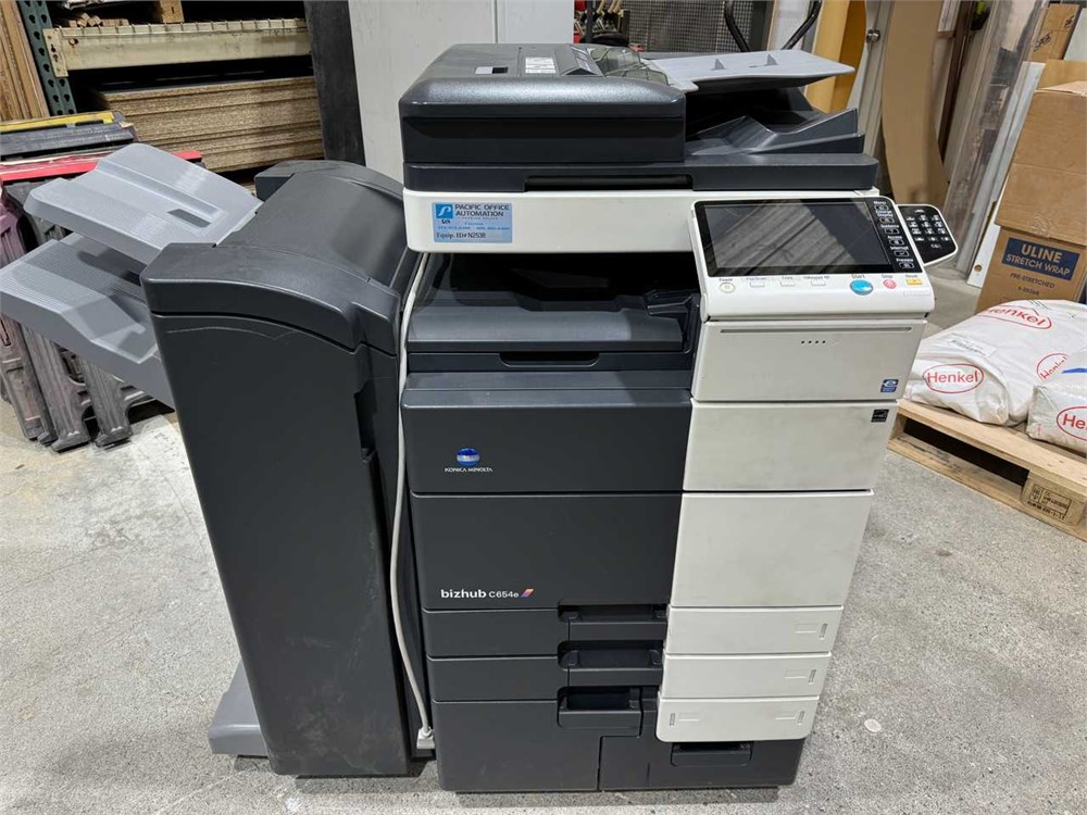 Konica/Minolta "Biz Hub C654e" Print Center