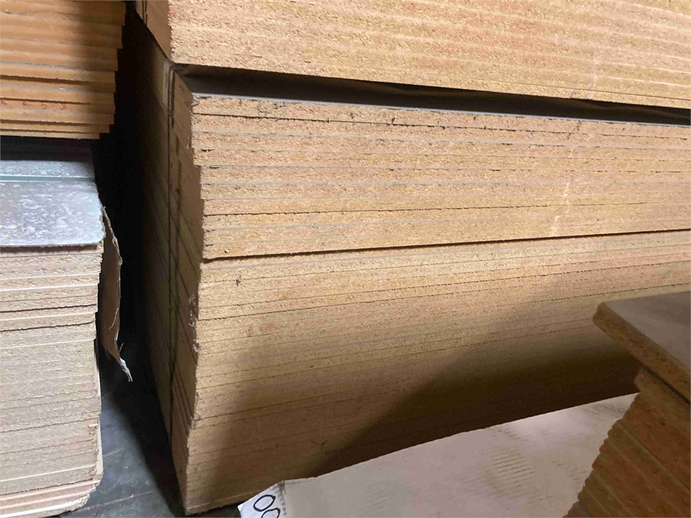 Laminated Particleboard Panels, Quantity = 34