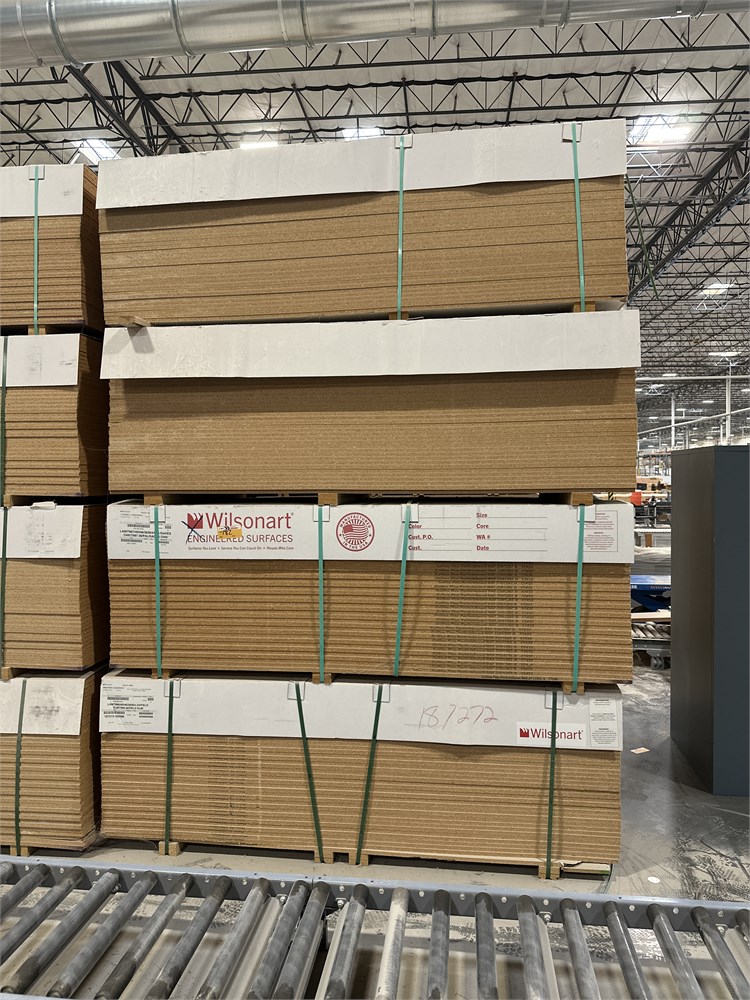 (4) Bundles of Wilsonart Particleboard Panels