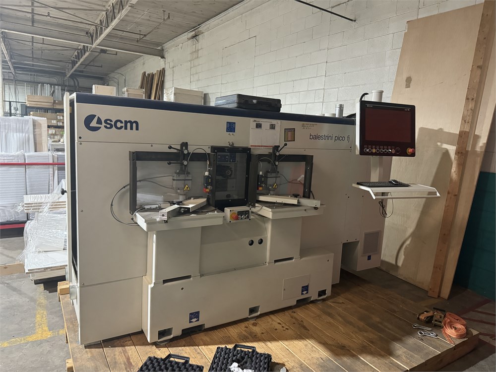 SCM "Balestrini PICO Fj" CNC Dual side Tenoning-mortising machine (2021)