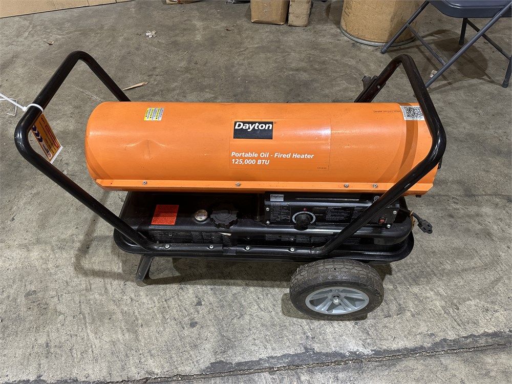 Dayton Portable Oil - Fired Heater