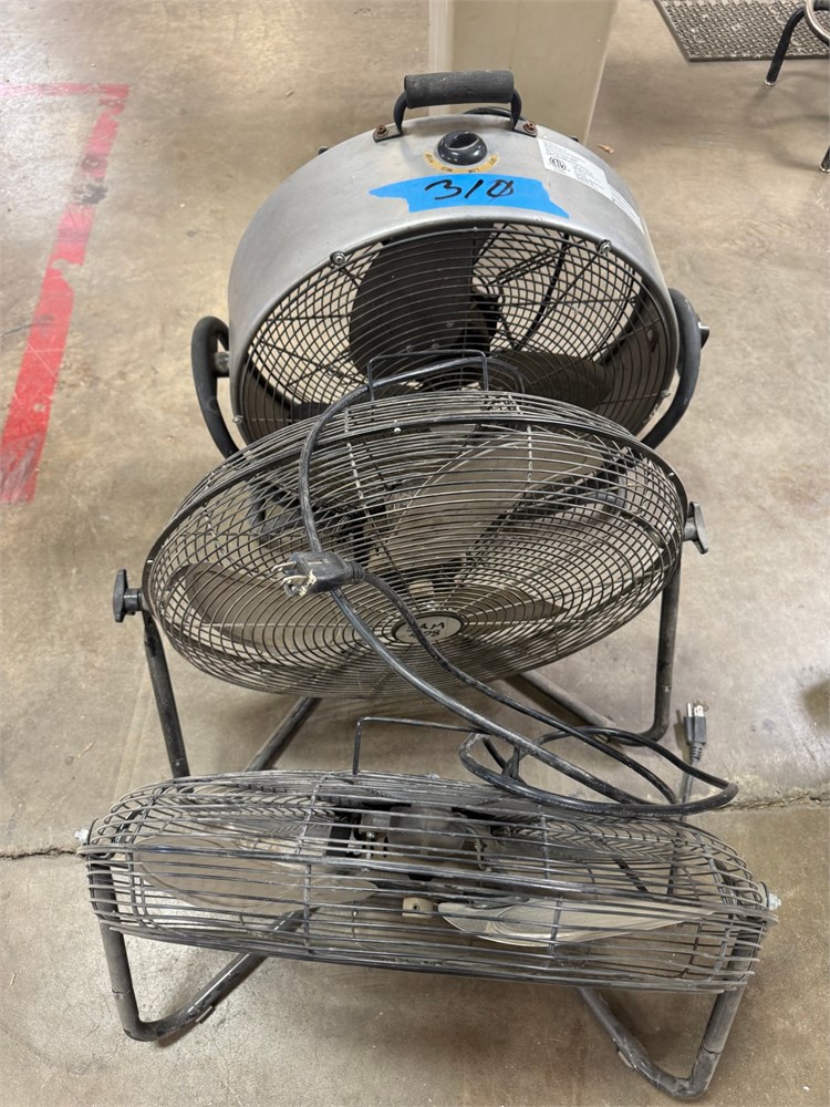 Floor Fans - Qty (3)