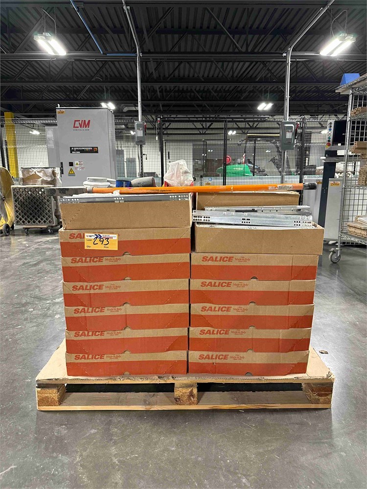Pallet of Salice 7555/457 Full Ext. Soft Close 18" Drawer slides