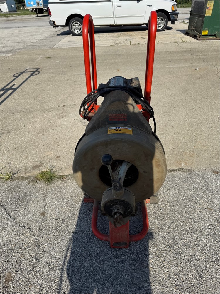 Ridgid "Kollmann" Drain Cleaning Machine as pictured