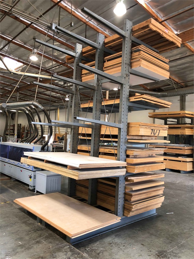 Pallet Rack with Contents
