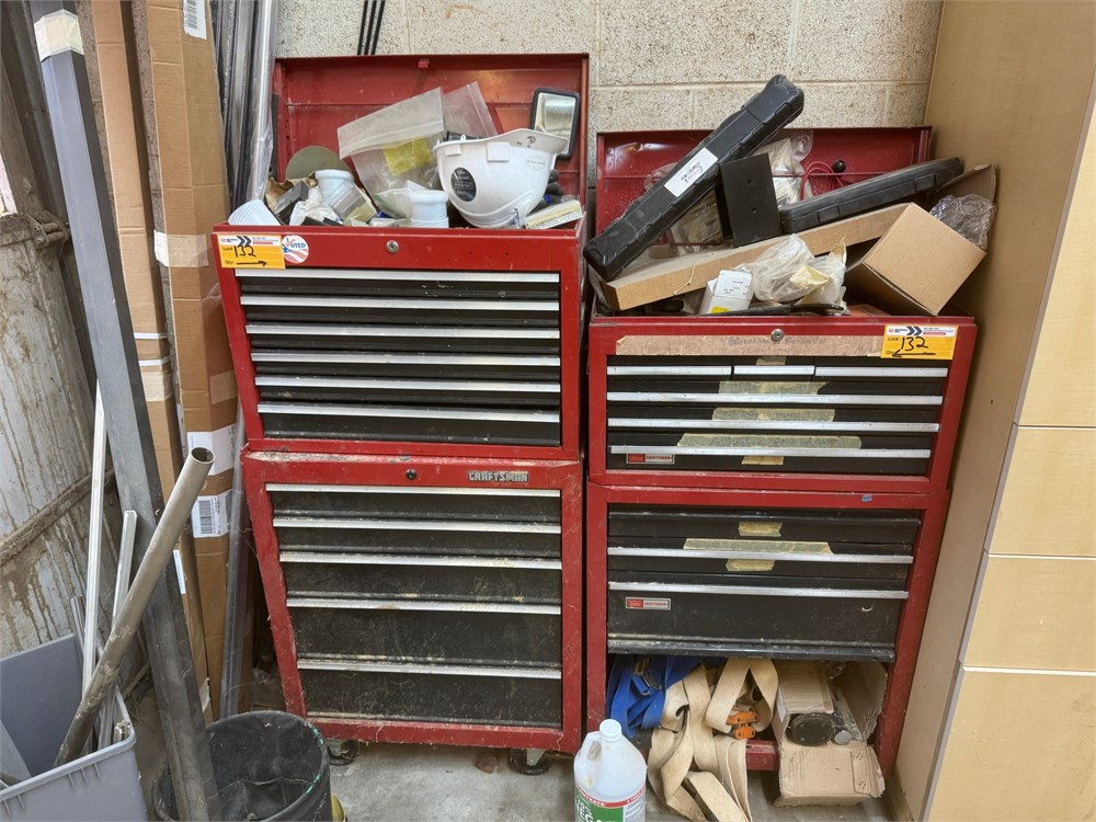 (2) Craftsman Toolboxes w/Contents