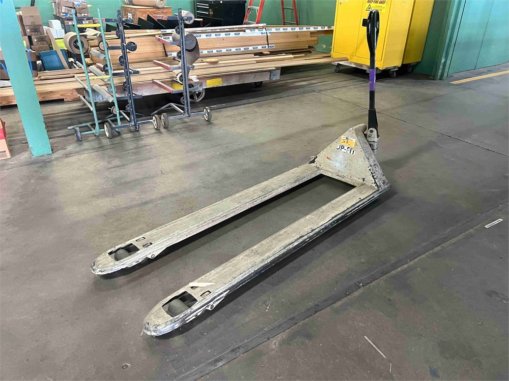 Crown Long Fork Pallet Jack