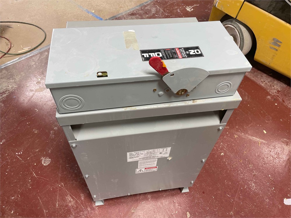 30 KVA Transformer and Electrical Disconnect