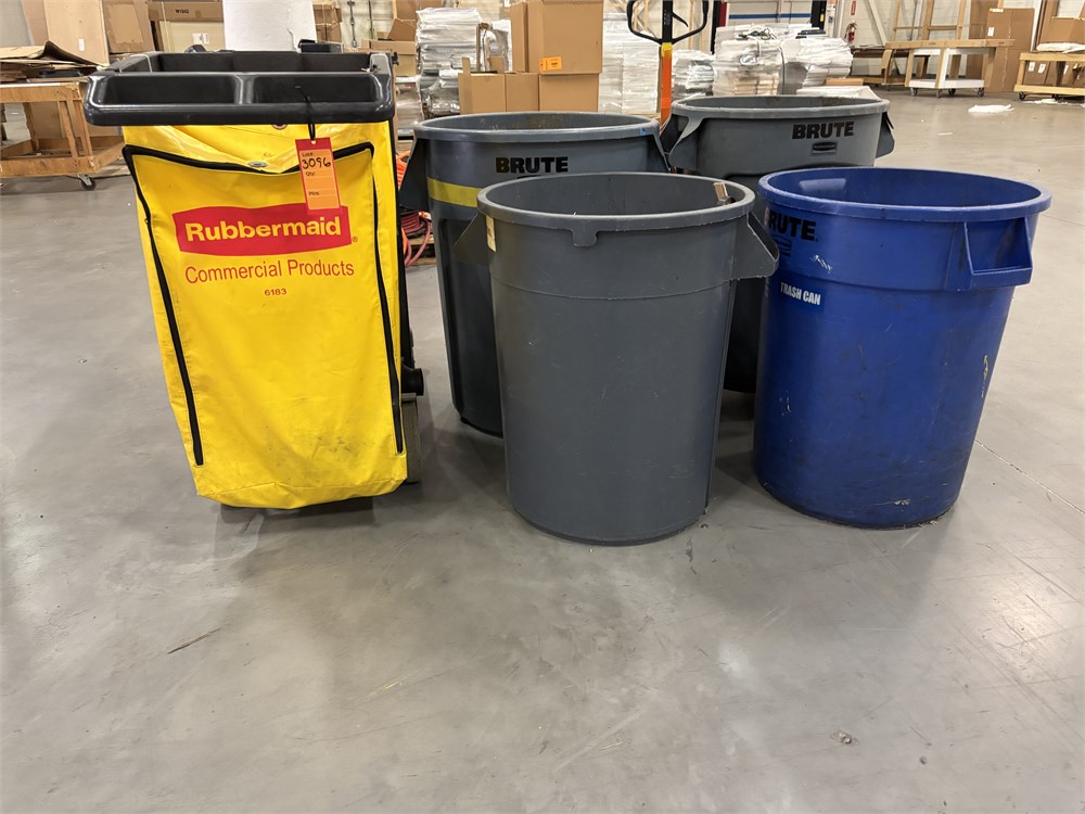 Trash Cans - As Pictured