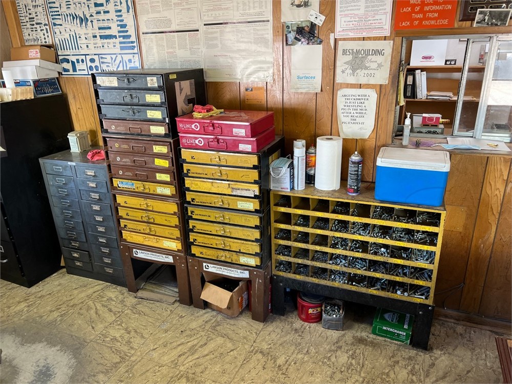 Lot of Hardware and Cabinets as pictured