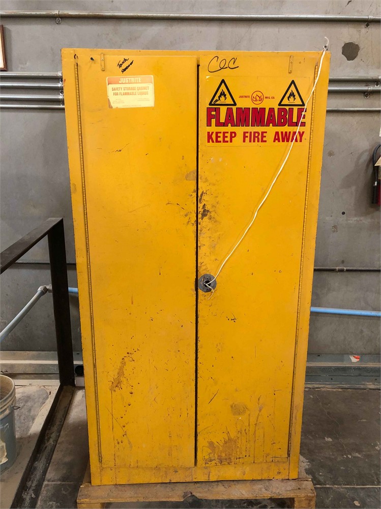 Justrite Flammable Materials Cabinet