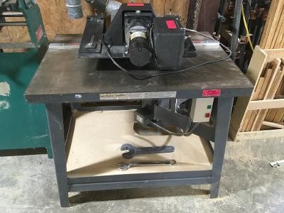 Weaver 5HP Shaper with Feeder and Jigs