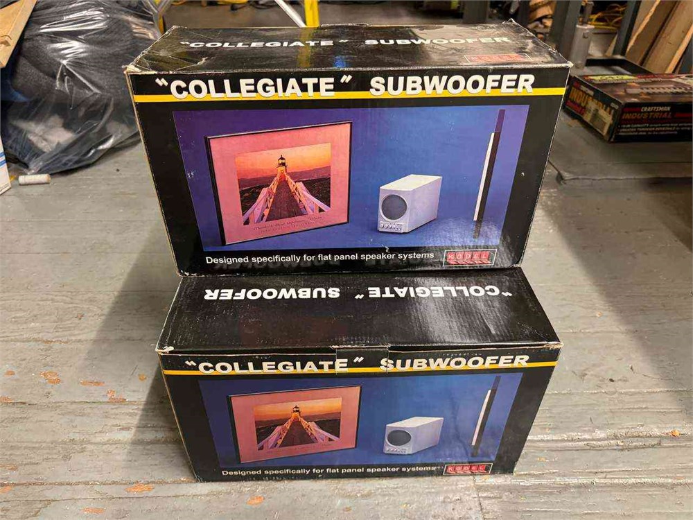 Collegiate subwoofers Qty. (3)