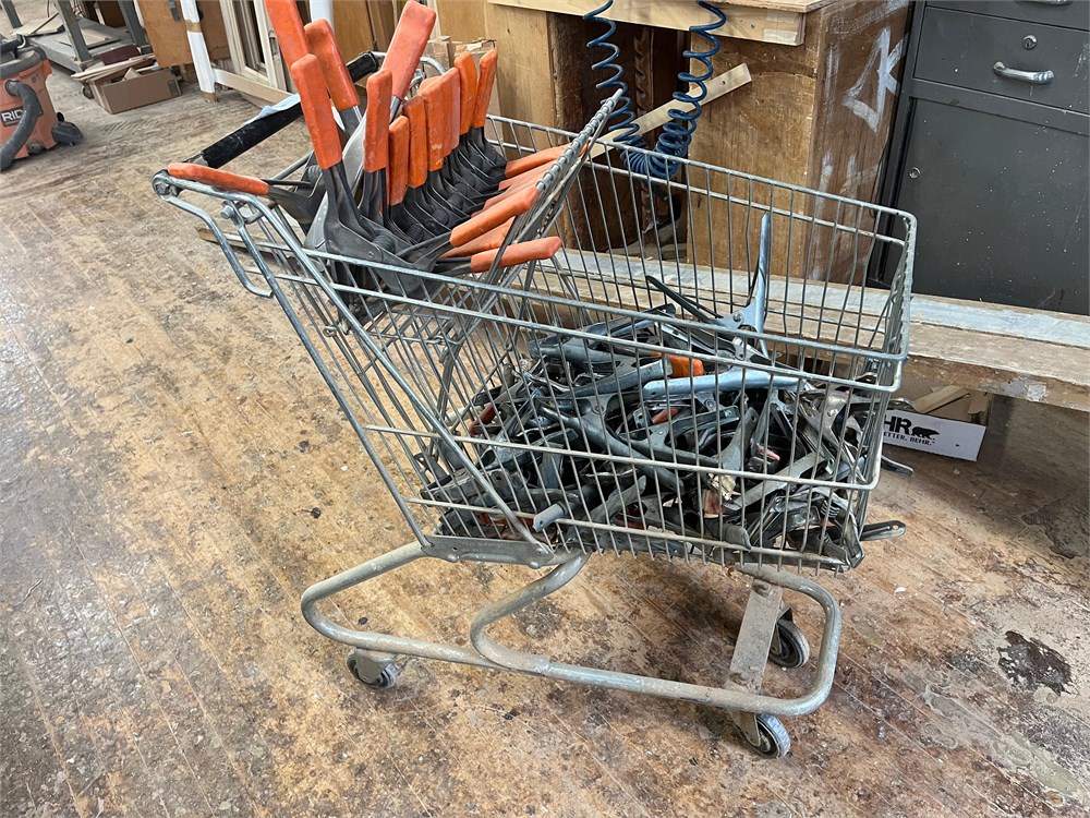 Cart of Clamps - As Pictured