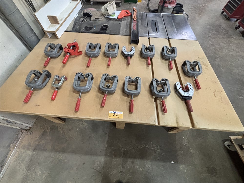 Lot of Bessey Edge Clamps