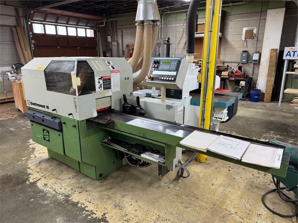 Weinig "Quattromat Q-18" 4-Head S4S Moulder - ATS