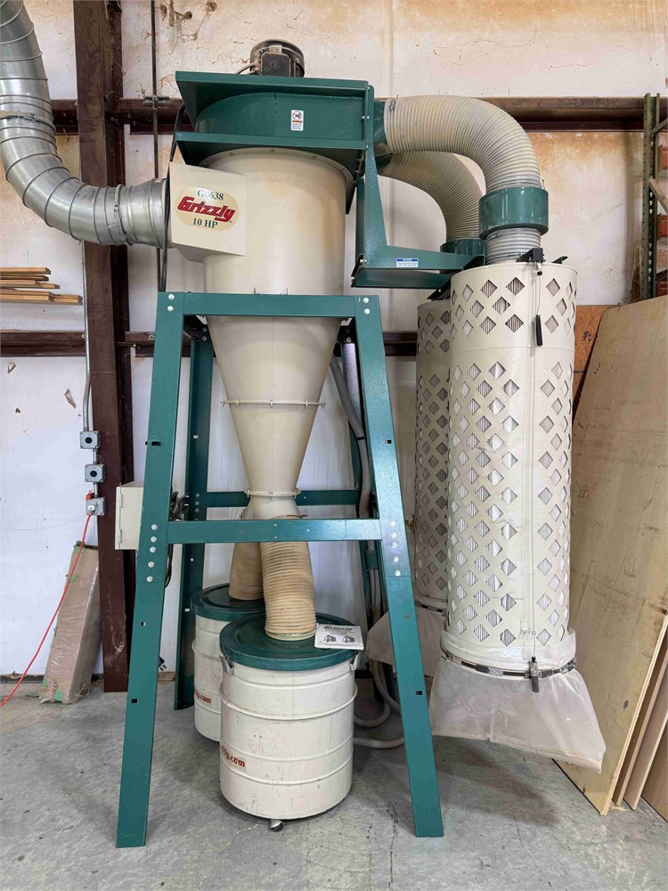 Grizzly "G0638" 10hp Cyclone Dust Collector
