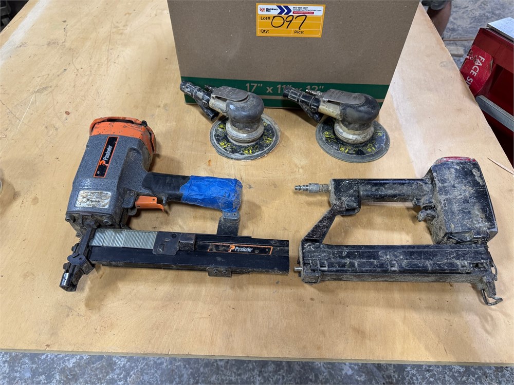 Staple Guns & Sanders