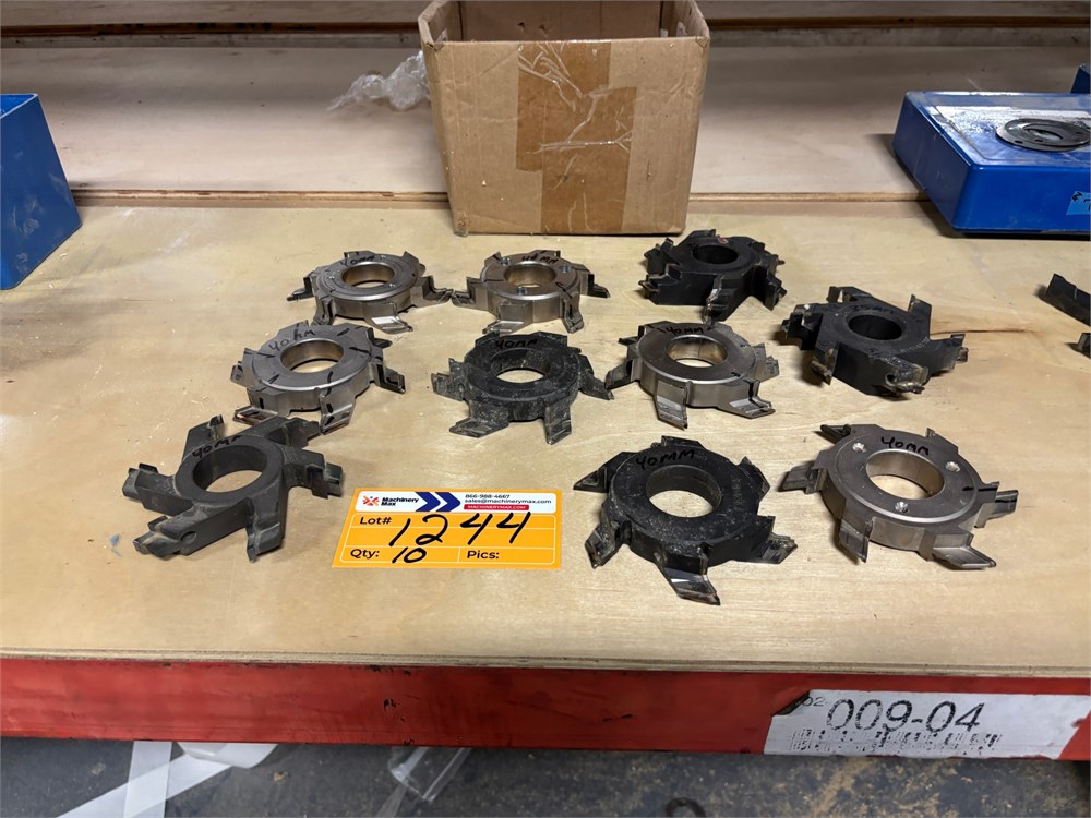 Lot of Cutter Heads - Qty (10) - as pictured
