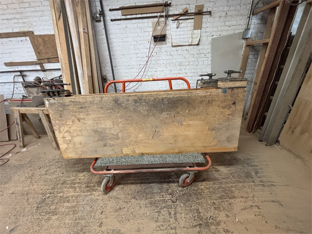 Panel Cart w/Work Tops