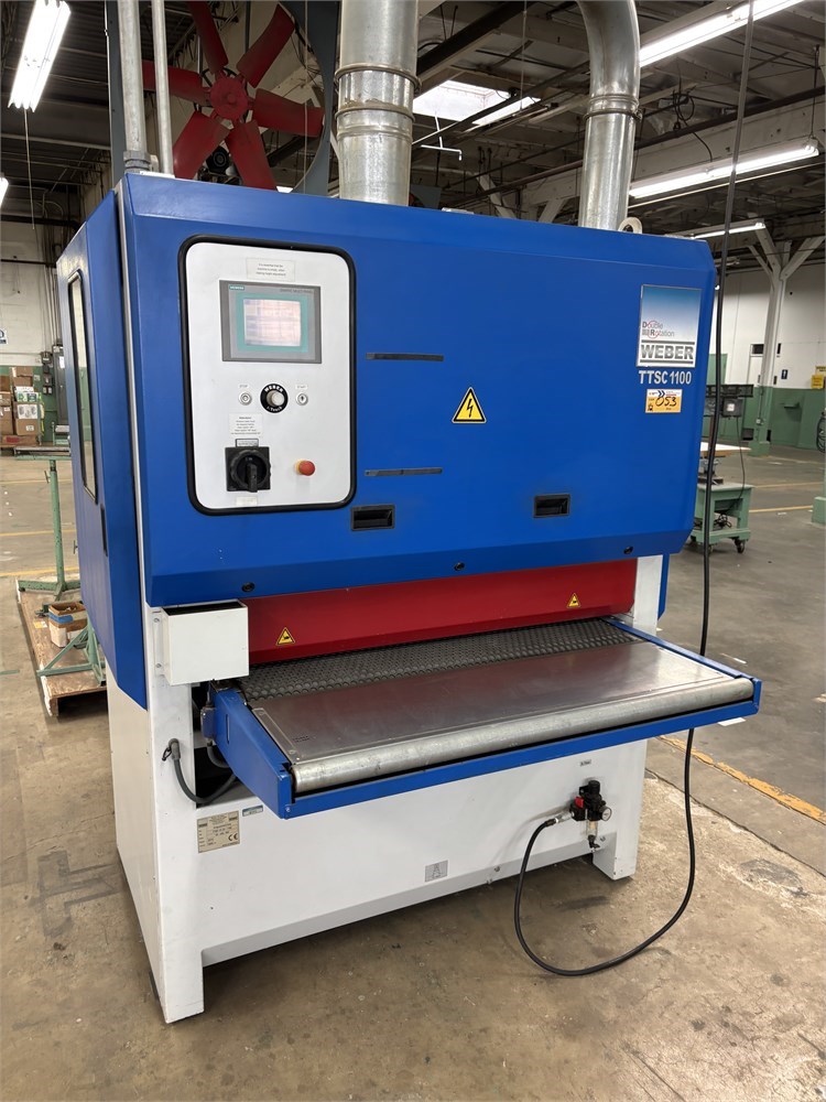 Weber "TTSC 1P(2)-1100" Widebelt Sander