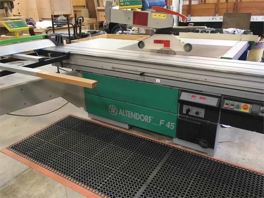 Altendorf "F-45" Sliding Table Saw with TigerFence and TigerCrosscut