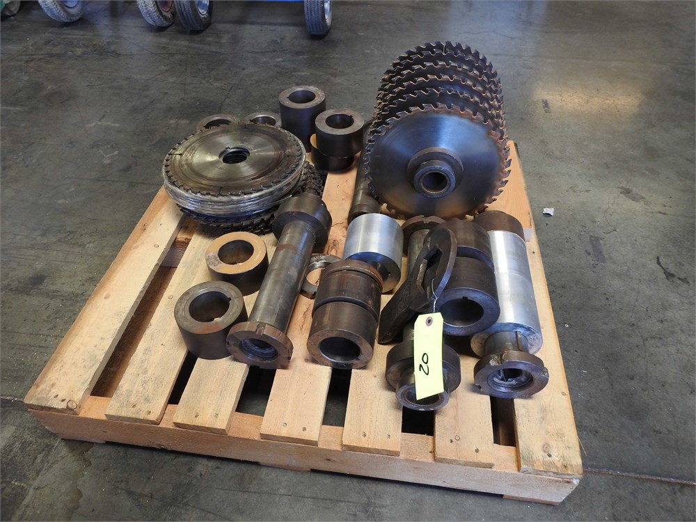Misc. Lot of Tooling, Saw Blades, Spacers