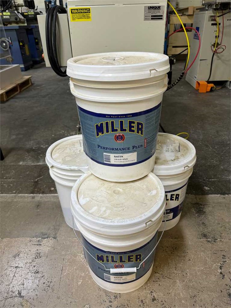 Four (4) 5 Gallon Pails of Paint