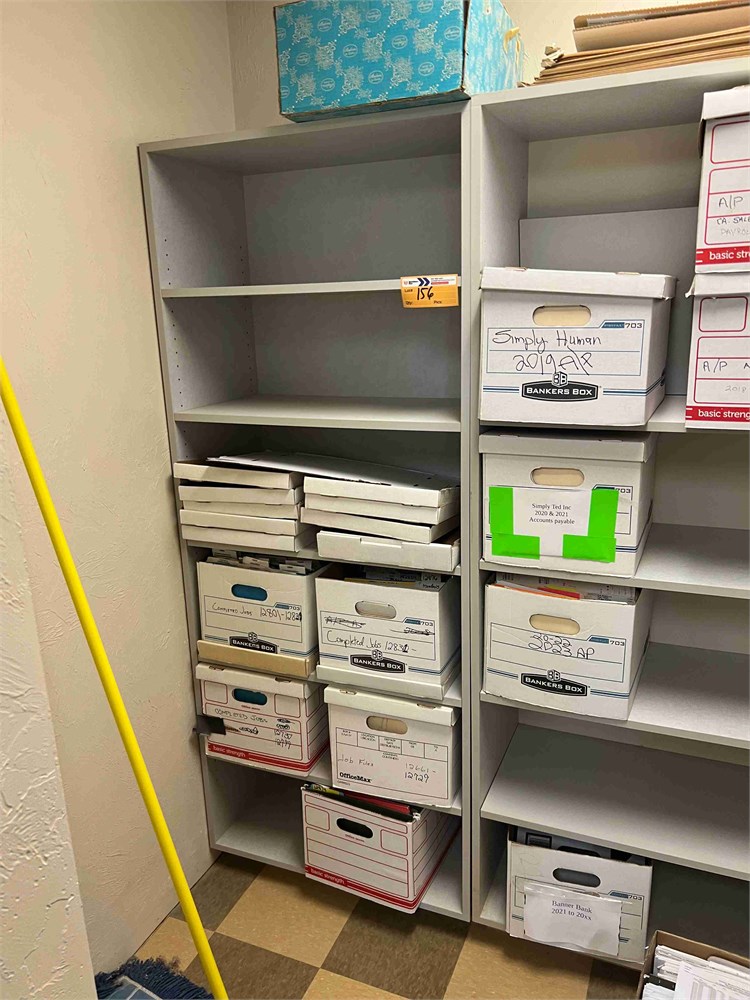 Storage Shelves no Contents