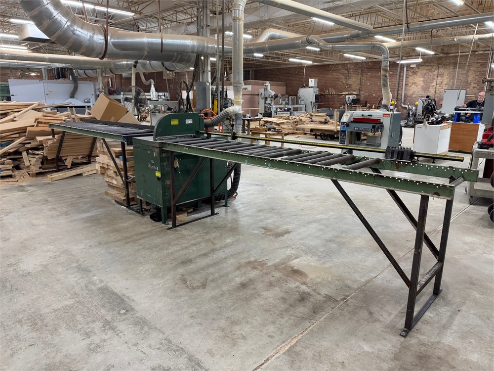 Green "24-Inch" Pneumatic Up-cut Saw & Tables