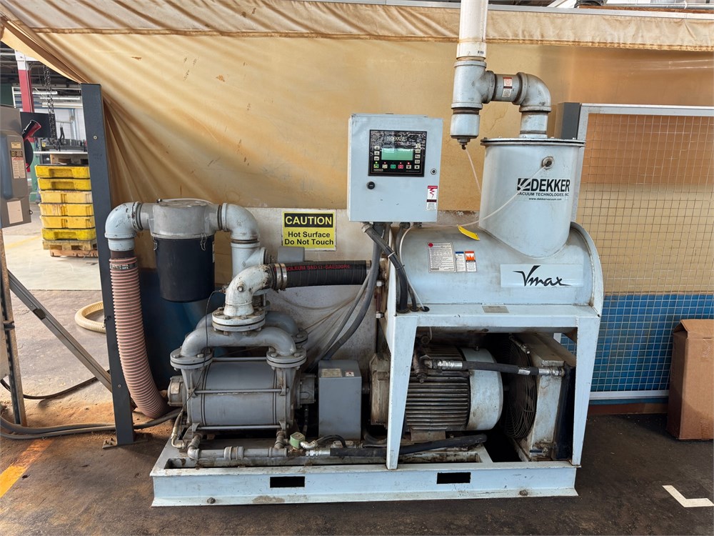 Dekker "VMAX VMX0553KA1-00" Vacuum Pump