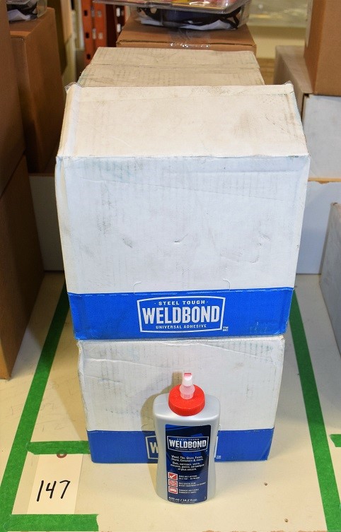 (4) BOXES OF WELLBOND ADHESIVE * LOT OF 4