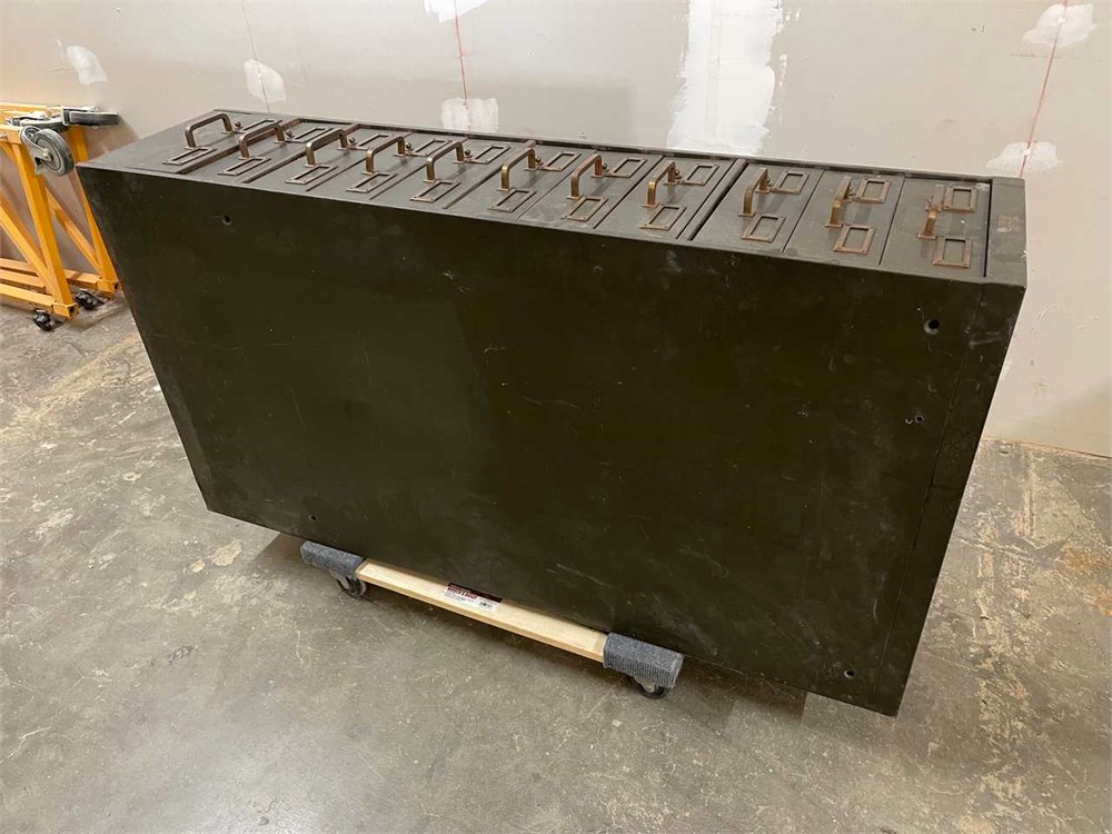 Vintage Metal Filing Cabinet