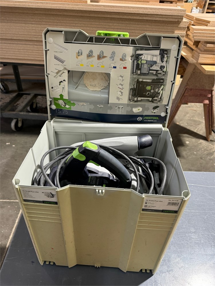 Festool "TS 75" Circular Saw & Systainer