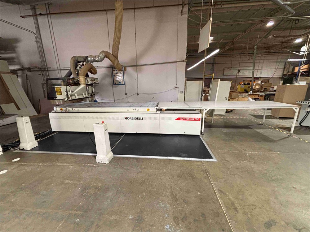 Morbidelli "Author/435" Flat Table CNC Router