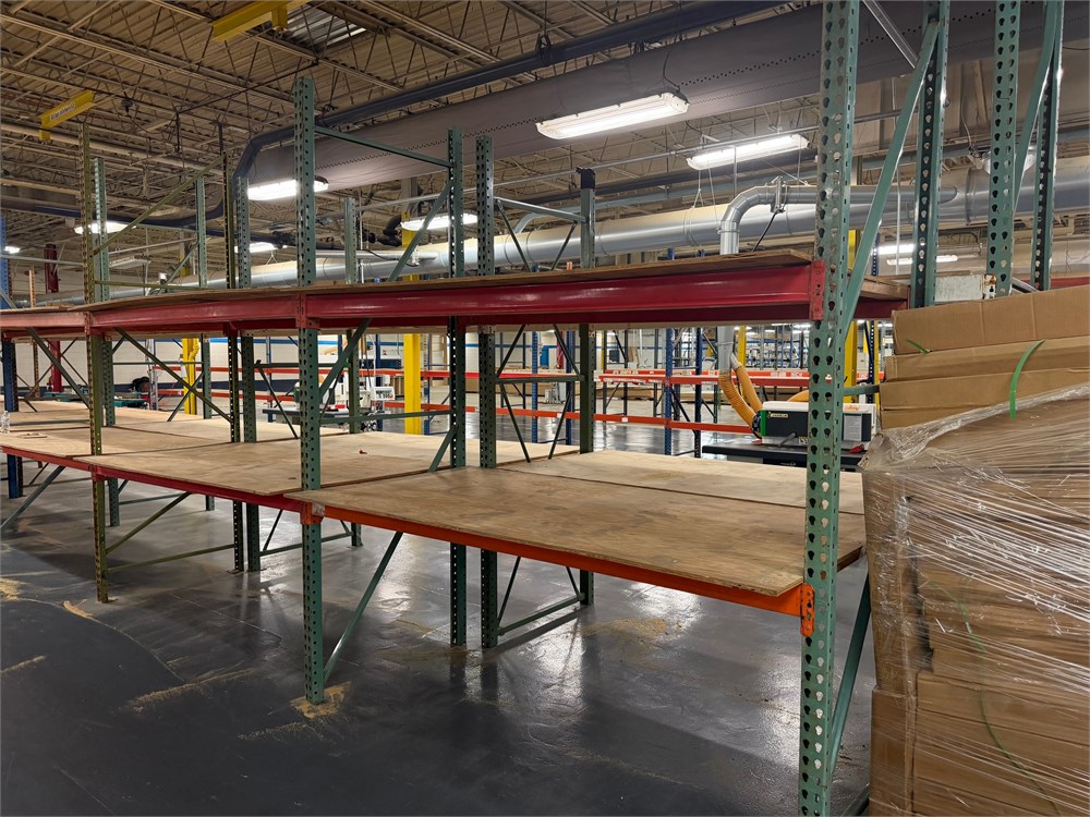 Lot of Pallet Racking - (13) Sections