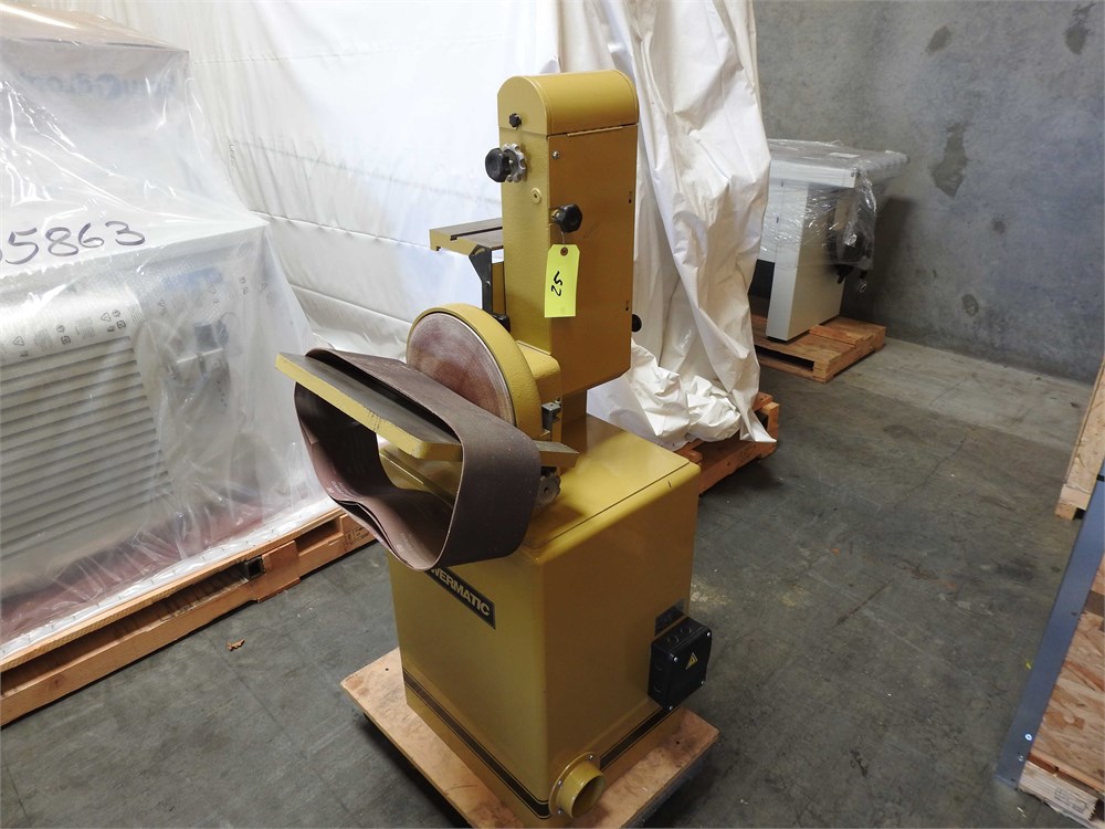 Powermatic "BD31A" Combination Belt and Disc Sander