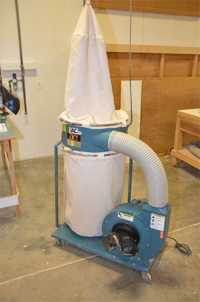Jet "DC1200" 2hp dust collector with automatic switch