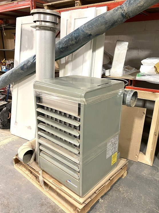 Modine "PDP25OAE0130" Natural Gas Heater - 115V  Like New