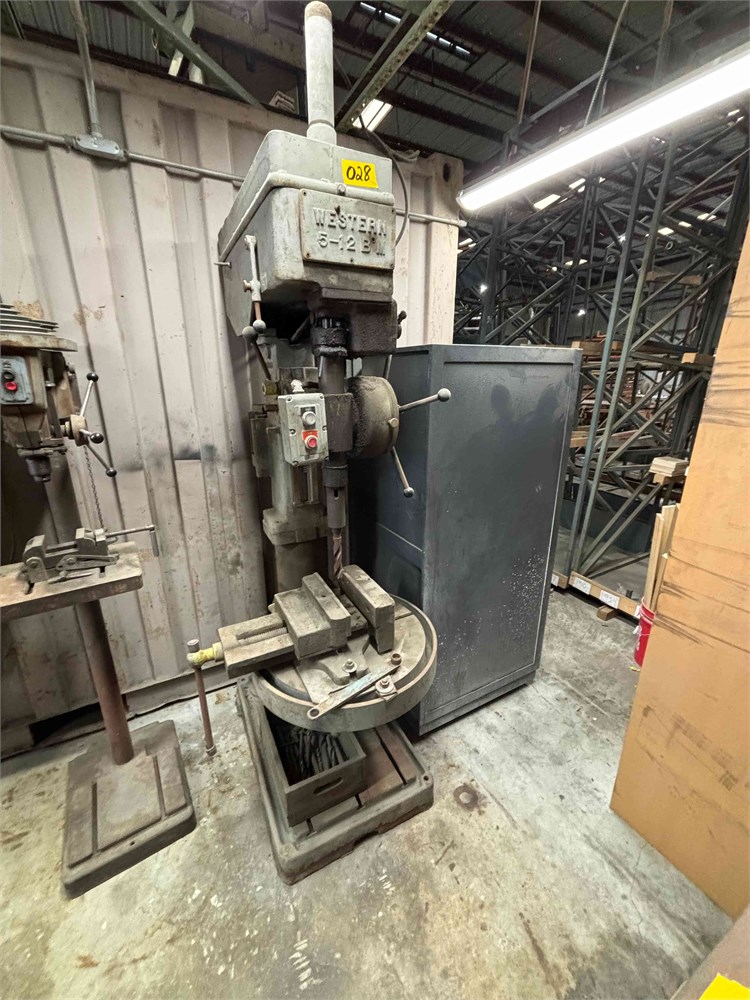 Western "5-12 BMR" Drill press