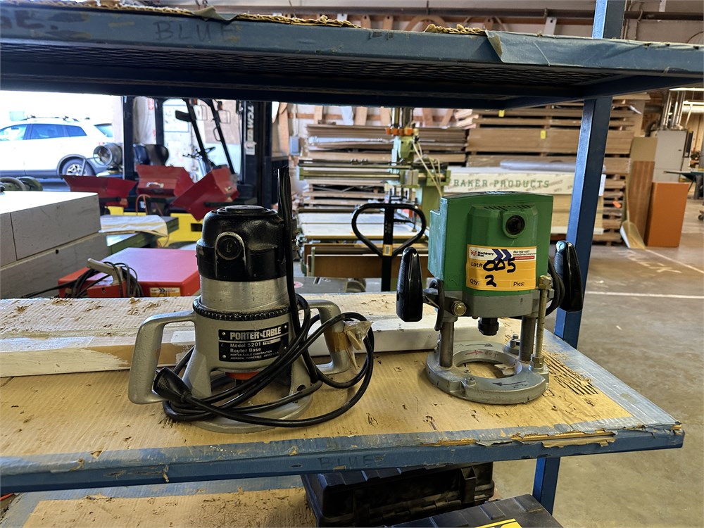Two (2) Hand Routers