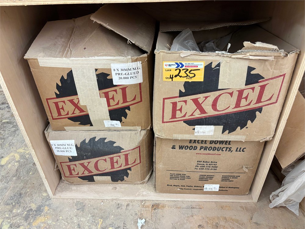 Wooden Pre-Glued Dowel Pins
